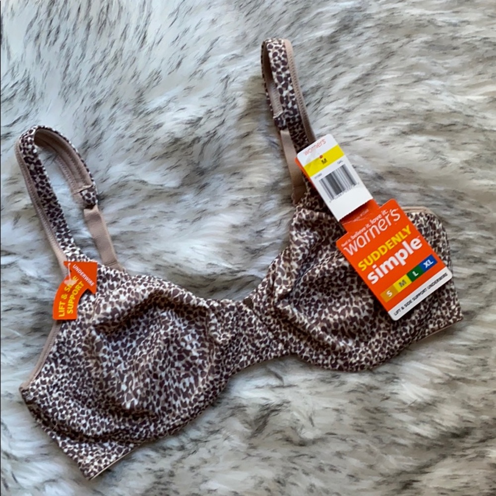 *NWT WARNER’S Lift & Side Support Underwire Bra
